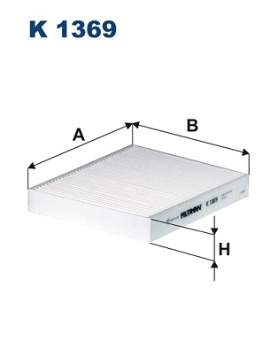 Filter, interior air - K 1369 FILTRON