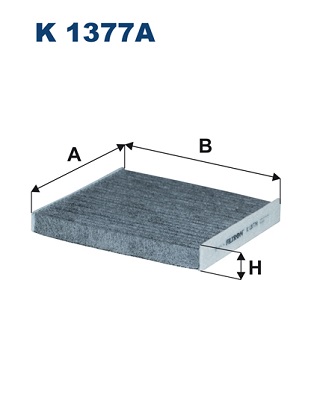 Filtro, Aria abitacolo - K 1377A FILTRON