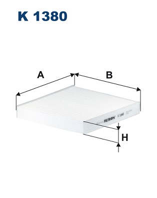 Filtro, Aria abitacolo - K 1380 FILTRON