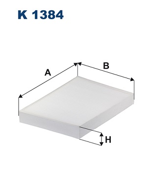 Filtro, Aria abitacolo - K 1384 FILTRON