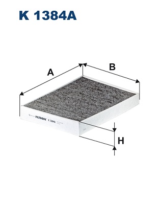 Filter, interior air - K 1384A FILTRON