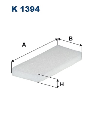 Filter, interior air - K 1394 FILTRON