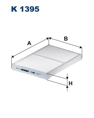 Filter, interior air - K 1395 FILTRON
