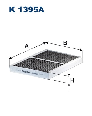 Filter, interior air - K 1395A FILTRON