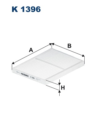 Filtro, Aria abitacolo - K 1396 FILTRON
