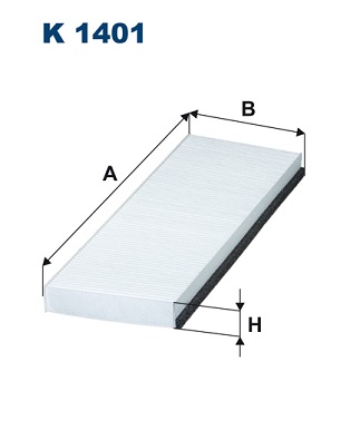Filtro, Aria abitacolo - K 1401 FILTRON