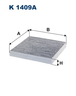 Filter, interior air - K 1409A FILTRON