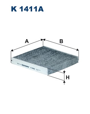 filtras, salono oras - K 1411A FILTRON