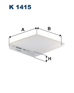 Filter, interior air - K 1415 FILTRON