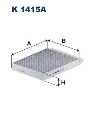 Filter, interior air - K 1415A FILTRON