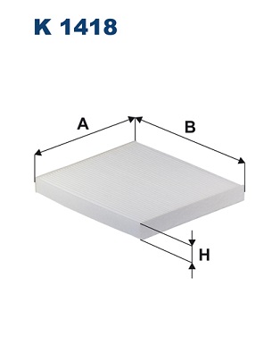 Filtro, Aria abitacolo - K 1418 FILTRON