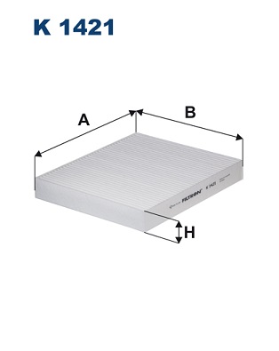 Filter, interior air - K 1421 FILTRON