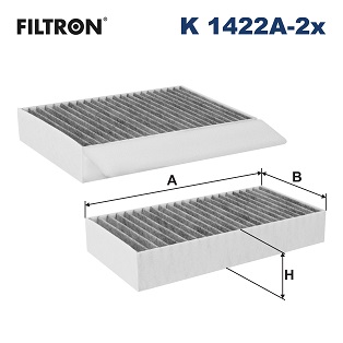 Filter, interior air - K 1422A-2X FILTRON