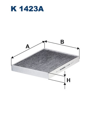 Filter, interior air - K 1423A FILTRON