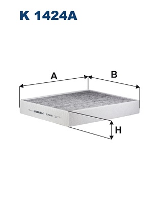 Filtro, Aria abitacolo - K 1424A FILTRON
