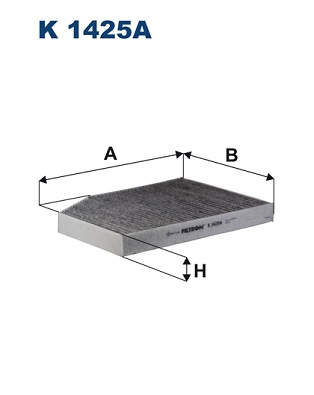 Filter, interior air - K 1425A FILTRON