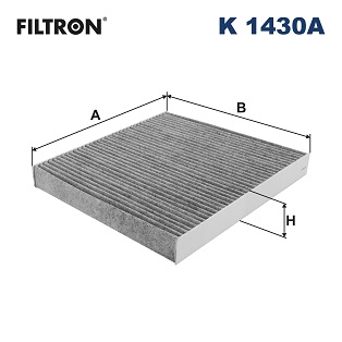 Filtro, Aria abitacolo - K 1430A FILTRON