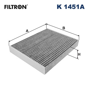 Filter, interior air - K 1451A FILTRON
