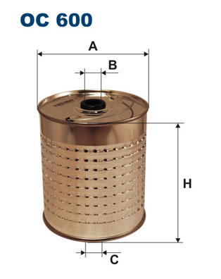 Oil Filter - OC 600 FILTRON