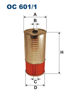 Oil Filter - OC 601/1 FILTRON