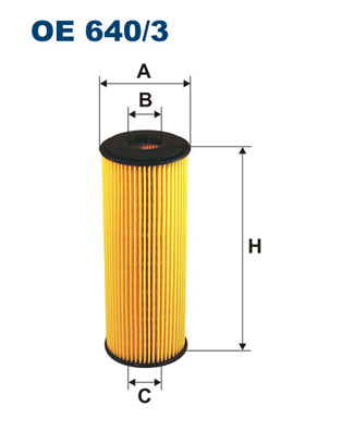 Oil Filter - OE 640/3 FILTRON