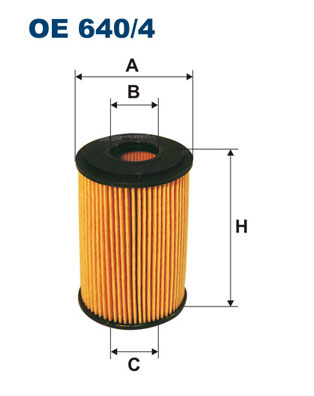 Filtro olio - OE 640/4 FILTRON