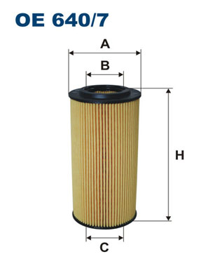 Oil Filter - OE 640/7 FILTRON