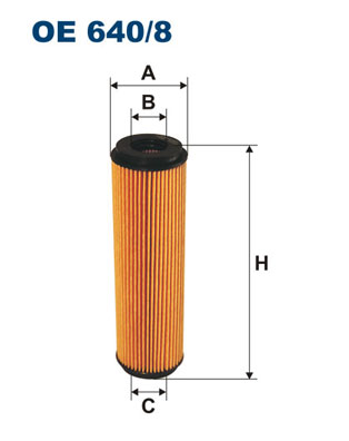 Oil Filter - OE 640/8 FILTRON