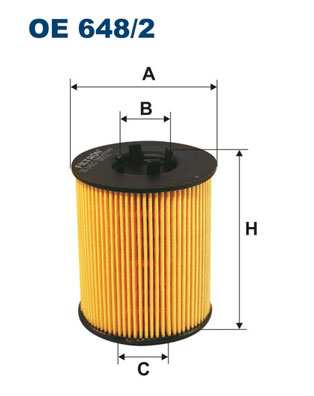 Filtro olio - OE 648/2 FILTRON