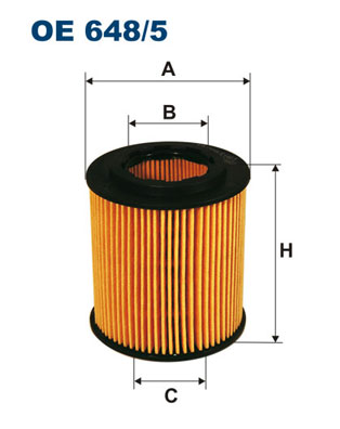 Oil Filter - OE 648/5 FILTRON