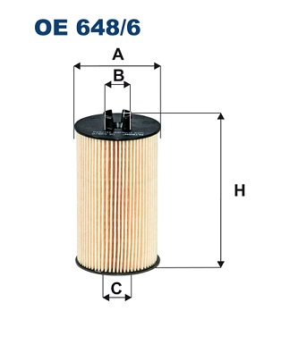 Filtro olio - OE 648/6 FILTRON