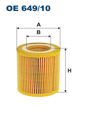 Oil Filter - OE 649/10 FILTRON