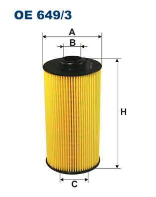 Oil Filter - OE 649/3 FILTRON