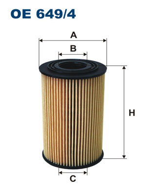 Oil Filter - OE 649/4 FILTRON