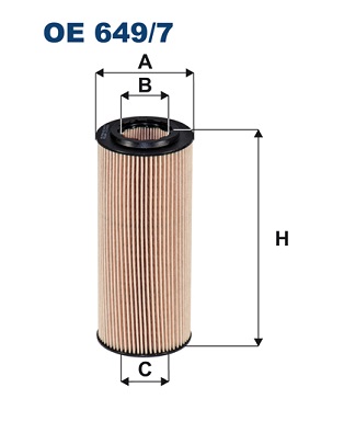 Oil Filter - OE 649/7 FILTRON