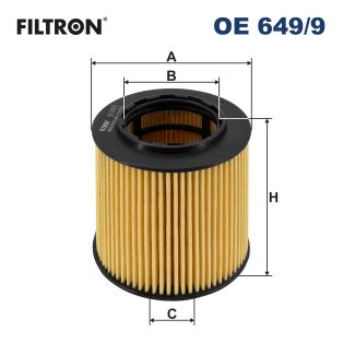 alyvos filtras - OE 649/9 FILTRON