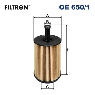 Oil Filter - OE 650/1 FILTRON