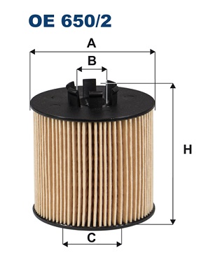 Oil Filter - OE 650/2 FILTRON