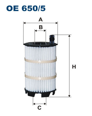 Oil Filter - OE 650/5 FILTRON