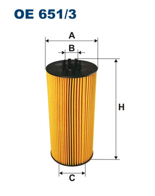 Oil Filter - OE 651/3 FILTRON