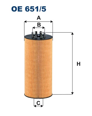 Oil Filter - OE 651/5 FILTRON