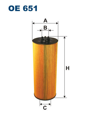 Oil Filter - OE 651 FILTRON