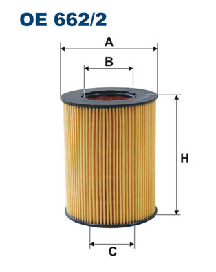 Filtro olio - OE 662/2 FILTRON