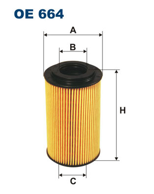 Oil Filter - OE 664 FILTRON