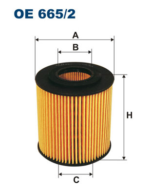 Oil Filter - OE 665/2 FILTRON