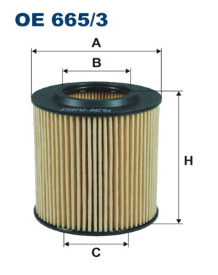 Filtro olio - OE 665/3 FILTRON