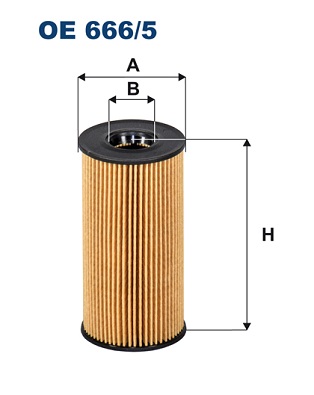Oil Filter - OE 666/5 FILTRON