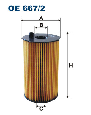 Oil Filter - OE 667/2 FILTRON