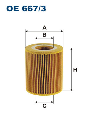 Oil Filter - OE 667/3 FILTRON
