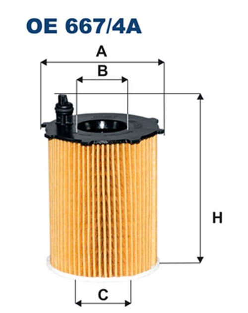 Filtro olio - OE 667/4A FILTRON